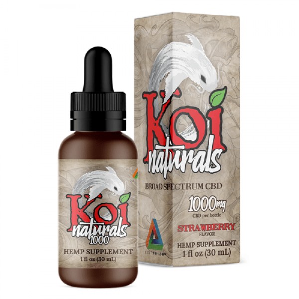 Koi Naturals Strawberry 30ml CBD Tincture