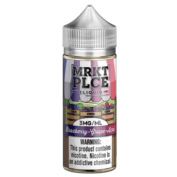 MRKT PLCE Brazzberry Grape Acai 100ml Vape Juice