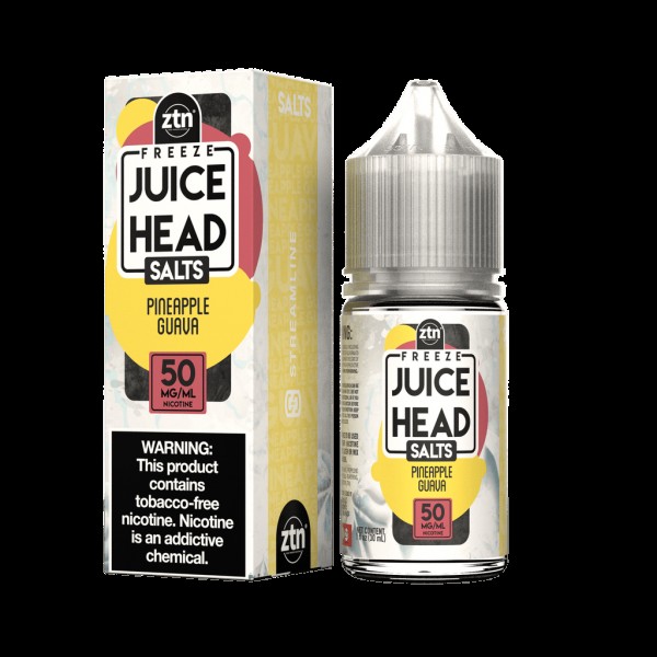 Juice Head Pineapple Guava Freeze 30ml Nic Salt ZTN Vape Juice