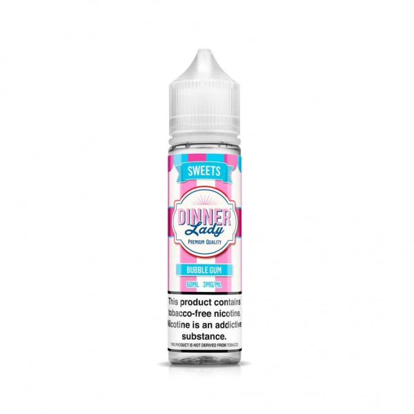 Bubblegum 60ml TF Vape Juice - Dinner Lady