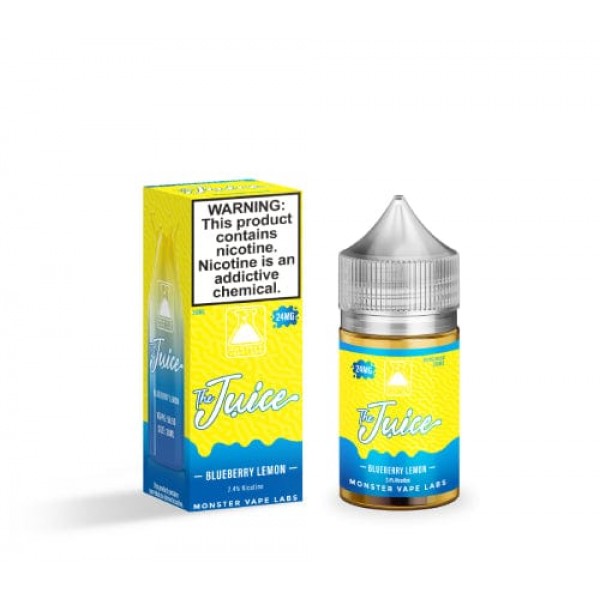 The Juice by Monster Blueberry Lemon 30ml Nic Salt Vape Juice