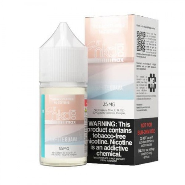 NKD 100 MAX Salts White Guava Ice 30ml Nic Salt Vape Juice (TF)