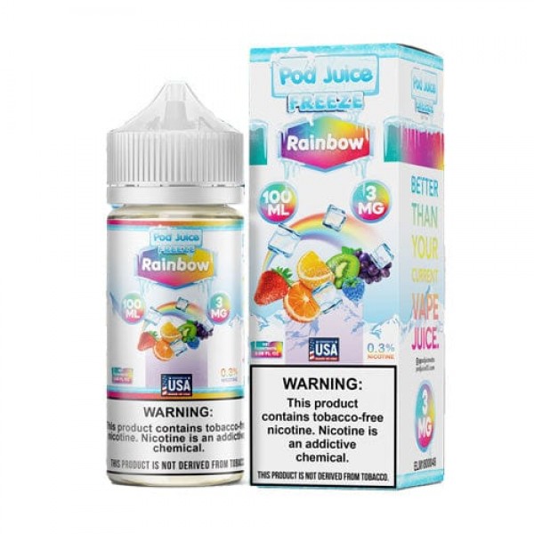 Pod Juice Rainbow Freeze TF 100ml Vape Juice