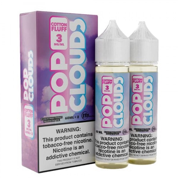 Pop Clouds Cotton Fluff 2x60ml TF Vape Juice