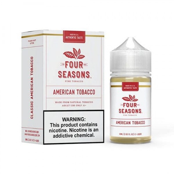 Four Seasons E-Liquids American Tobacco 60ml Vape Juice