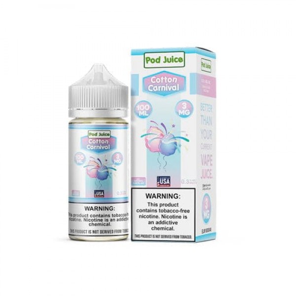 Pod Juice Cotton Carnival TF 100ml Vape Juice