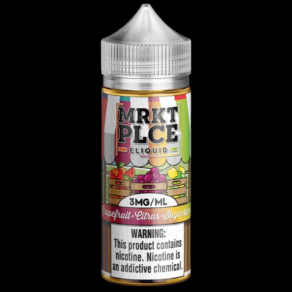 MRKT PLCE Grapefruit Citrus Sugarberry 100ml Vape Juice