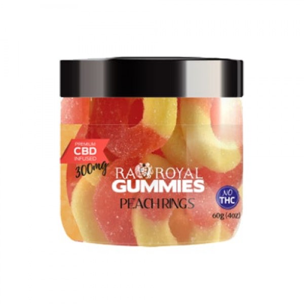 R.A. Royal CBD Gummy Peach Rings