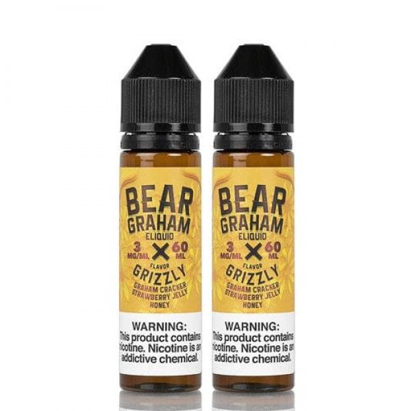 Bear Graham Eliquid Grizzly 2x 60ml Vape Juice