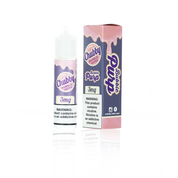 Chubby Bubble Vapes Bubble Purp 60ml Vape Juice