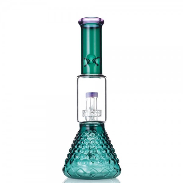 13" Beaker Bong w/ Matrix Perc (Full Color)