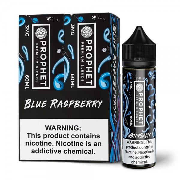 Stay Salty Twin Pack Blue Raspberry 2x 60ml Vape Juice