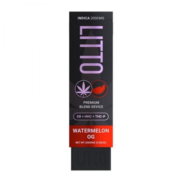 LITTO D8+HHC+THC-P 2g Disposable Vape