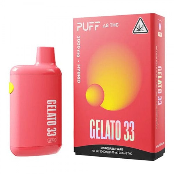 Puff Bar 3000mg Delta 8 Disposable Vape