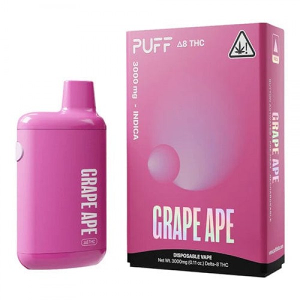 Puff Bar 3000mg Delta 8 Disposable Vape