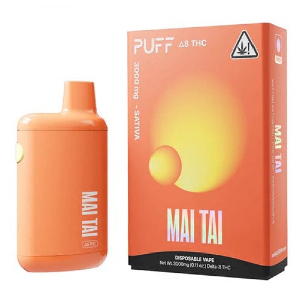 Puff Bar 3000mg Delta 8 Disposable Vape