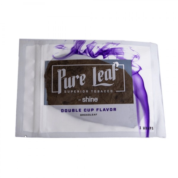 Pure Leaf Tobacco Wraps (Pack of 3)