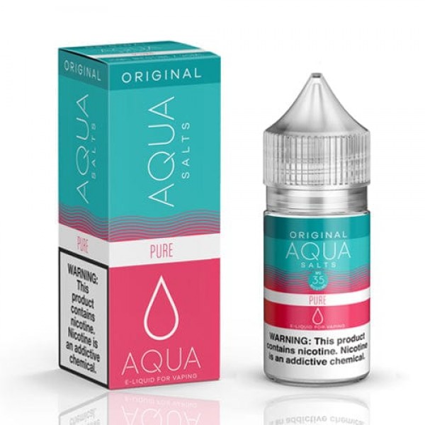 Aqua Salts Original Pure 30ml Nic Salt Vape Juice