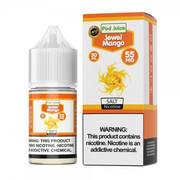 Pod Juice Jewel Mango TF 30ml Nic Salt Vape Juice