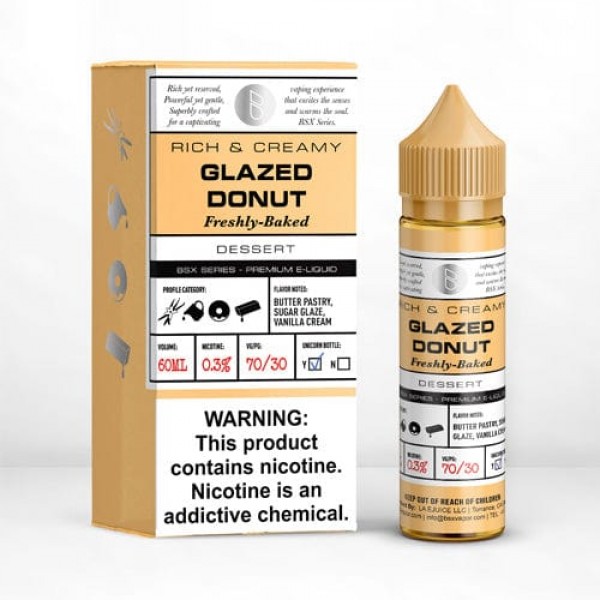 GLAS BSX Glazed Doughnut 60ml TF Vape Juice