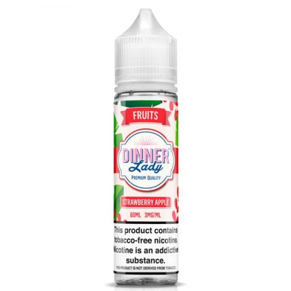 Strawberry Apple 60ml TF Vape Juice - Dinner Lady