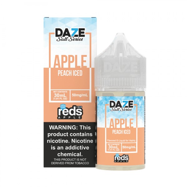 Peach ICED 30ml TF Nic Salt Vape Juice - Red's Apple