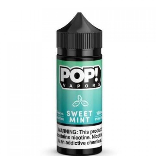 POP! Vapors Sweet Mint 100ml Vape Juice