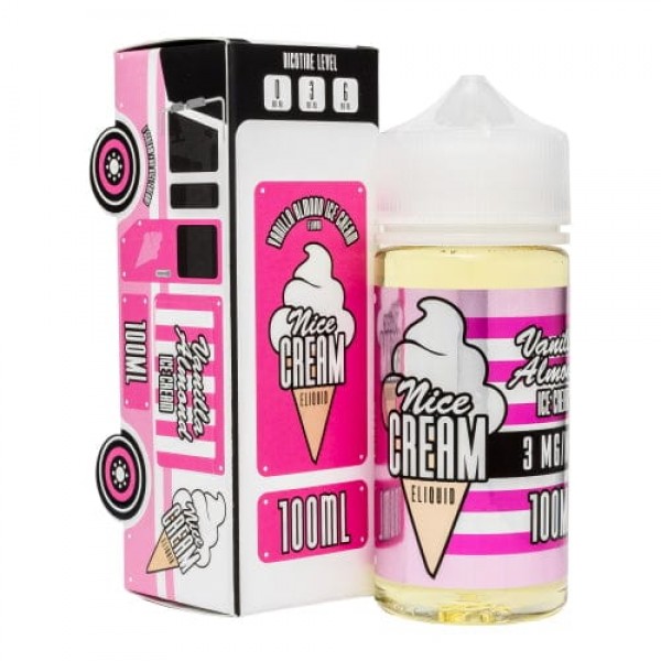 Nice Cream Vanilla Almond Ice Cream 100ml Vape Juice