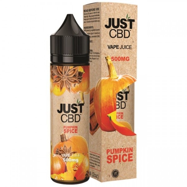 JustCBD Pumpkin Spice 60ml CBD Vape Juice