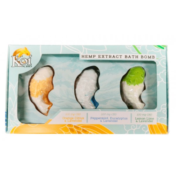 CBD Bath Bomb (3x Pack) - Koi