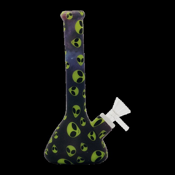 Glow-in-the-Dark Silicone Beaker Bong