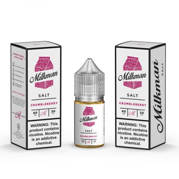 The Milkman Salt Crumbleberry 30ml Nic Salt Vape Juice