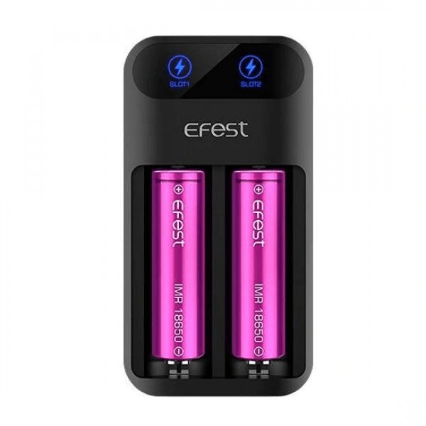 Efest LUSH Q2 Dual Slot Battery Charger