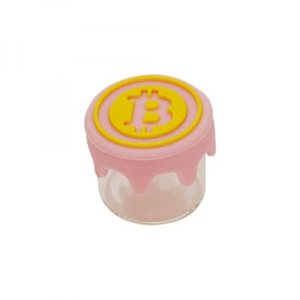 Bitcoin Silicone Concentrate Container