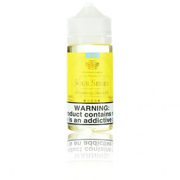 Kilo Sour Series (Bazooka Sour Straws) Strawberry Sours ICE 100ml Vape Juice