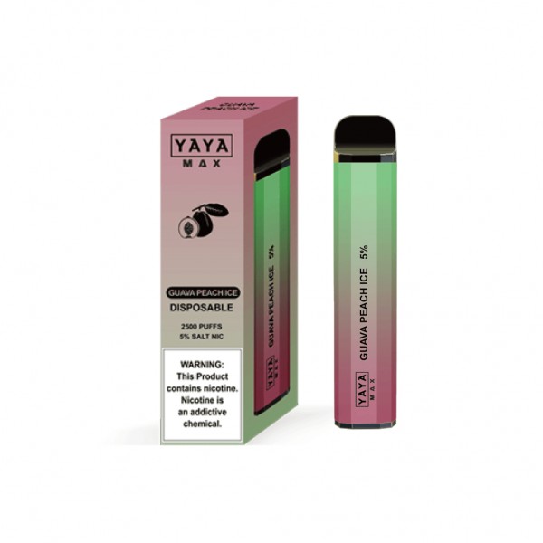 YAYA Max Disposable Vape (5%, 2500 Puffs)