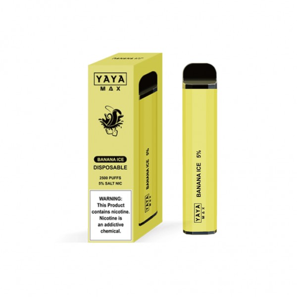 YAYA Max Disposable Vape (5%, 2500 Puffs)