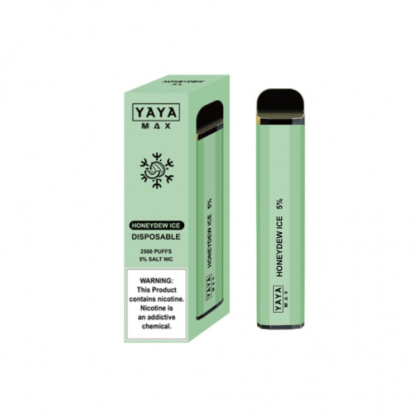 YAYA Max Disposable Vape (5%, 2500 Puffs)