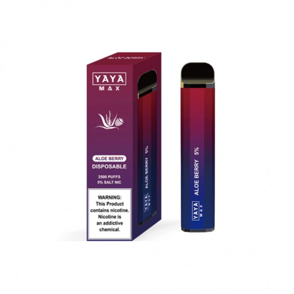 YAYA Max Disposable Vape (5%, 2500 Puffs)