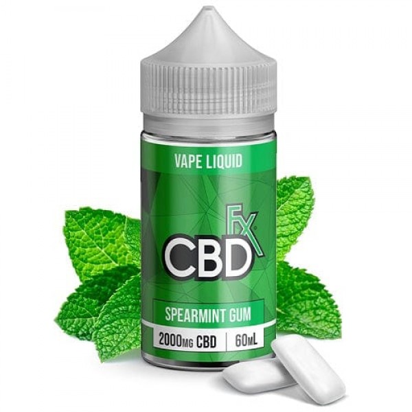 CBDfx Series Spearmint Gum 60ml Juice