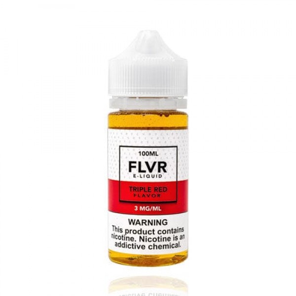 FLVR Triple Red 100ml Vape Juice