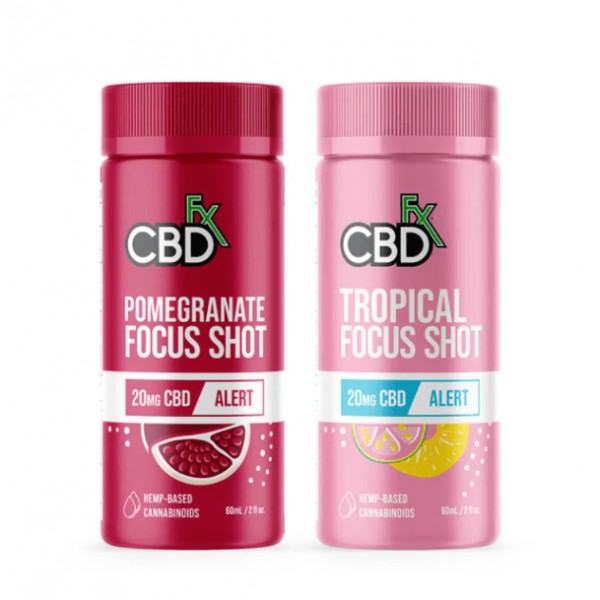 CBDfx 20mg CBD Focus Shots