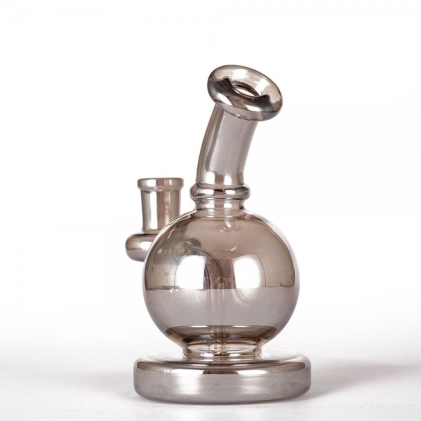 5.5" Silver Ball Glass Dab Rig