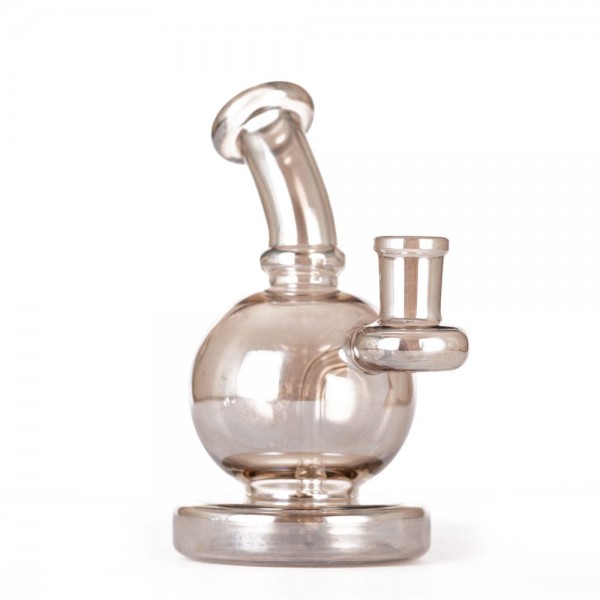 5.5" Silver Ball Glass Dab Rig