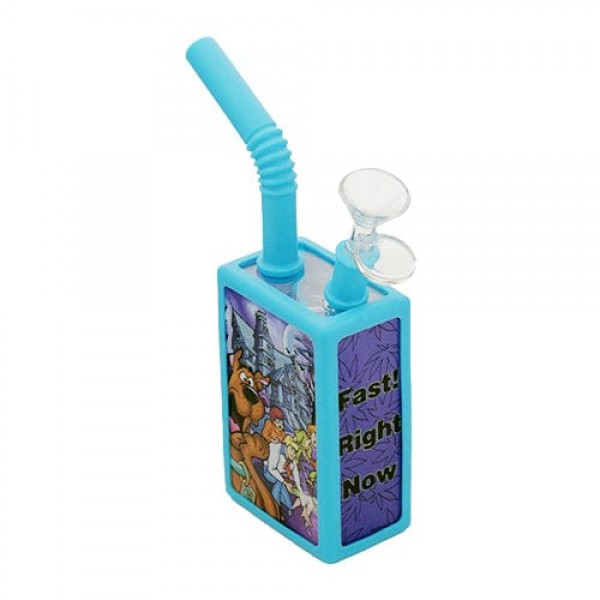 Cartoon Juice Box Silicone Bong