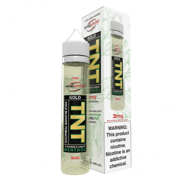 Innevape TNT Gold Menthol 75ml Vape Juice