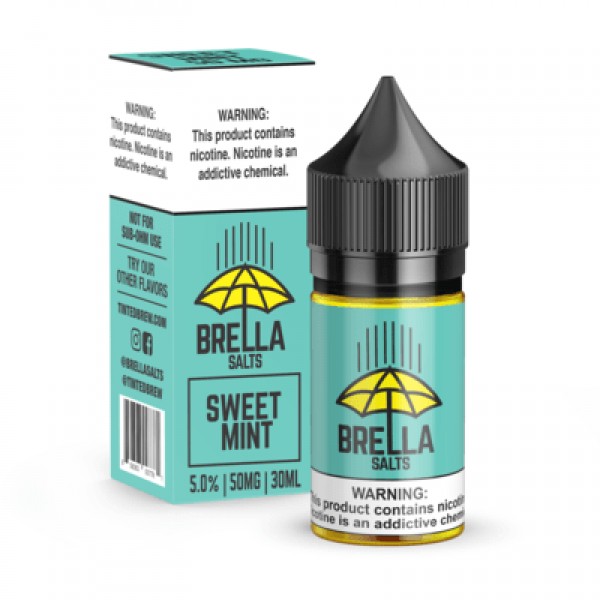 Brella Salts Sweet Mint 30ml Nic Salt Vape Juice