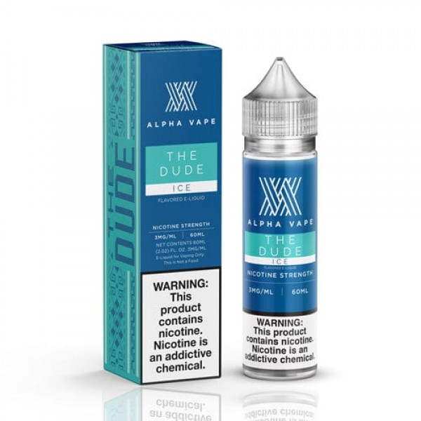 Alpha Vape The Dude ICE 60ml Vape Juice