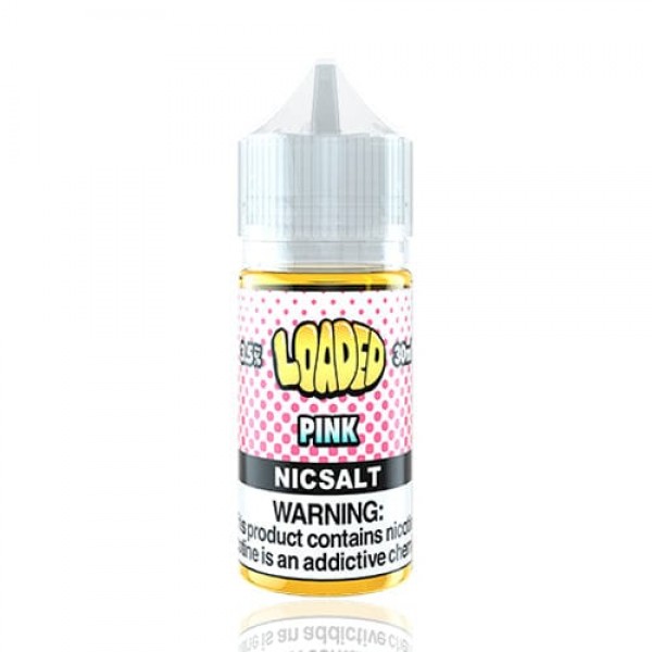 Loaded Salts Cotton Candy Pink 30ml Nic Salt Vape Juice