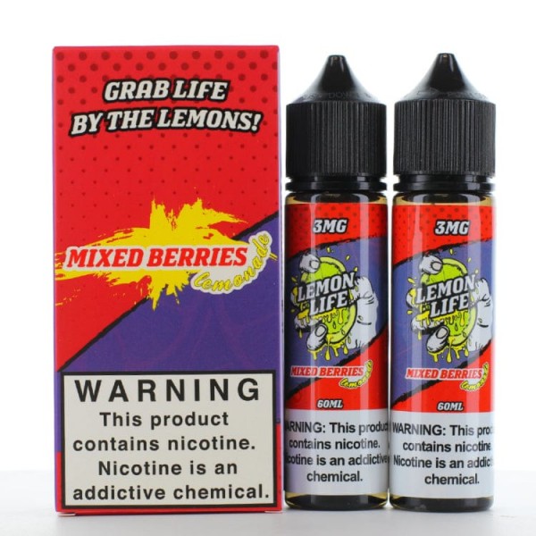 Lemon Life Twin Pack Mixed Berries 2x 60ml Vape Juice